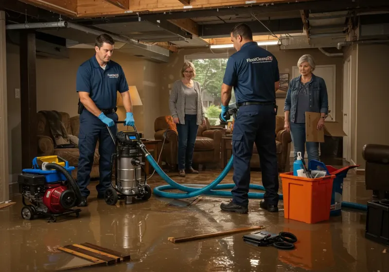 Basement Water Extraction and Removal Techniques process in Pender County, NC