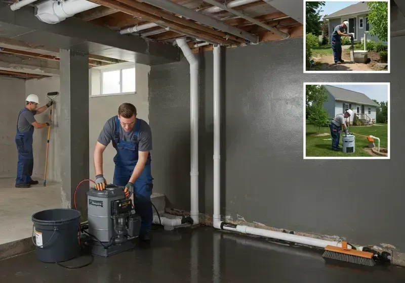 Basement Waterproofing and Flood Prevention process in Pender County, NC